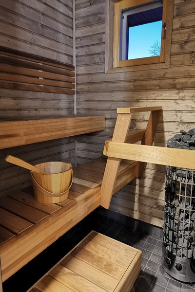Superior Doppelhütte - Sauna
