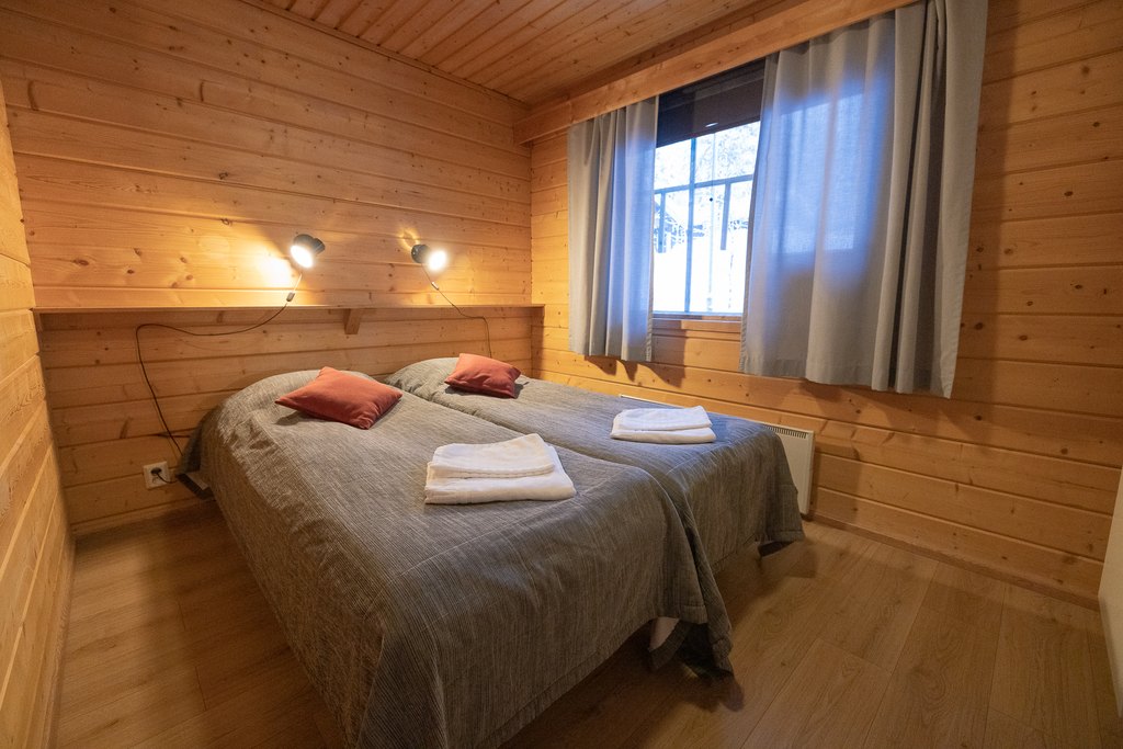 Saunatupa 42m² Schlafzimmer