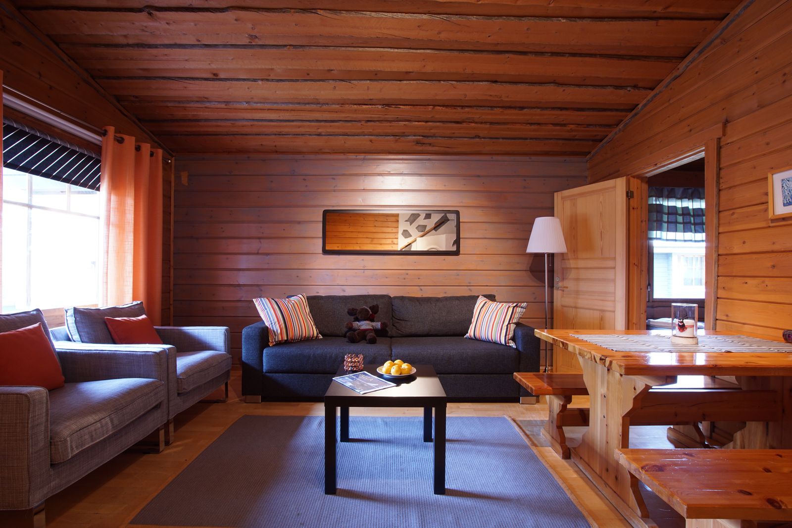Saunatupa 42m² Wohnzimmer
