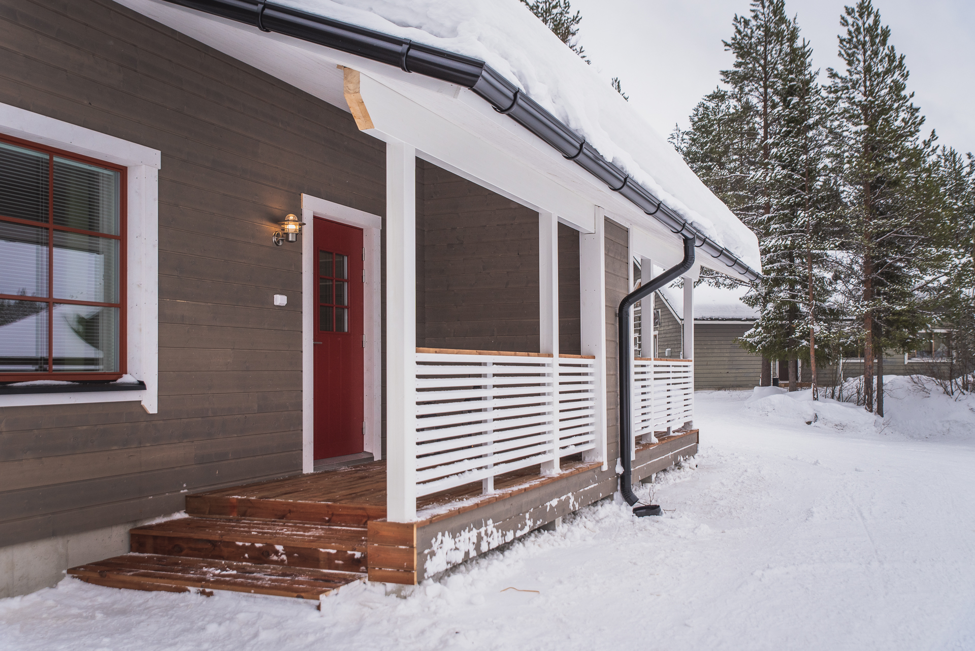 Doppelhaus-Hälfte "Saunatupa" (65m²)