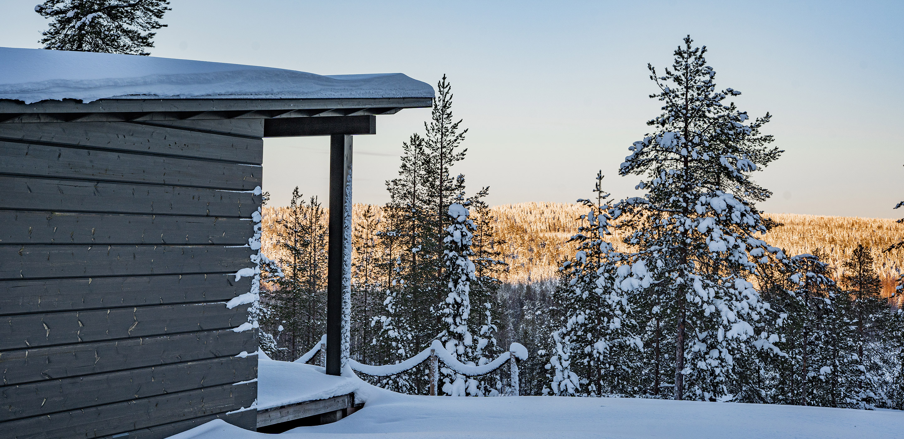 Artic Treehouse Hotel - Glasshouse-Außen