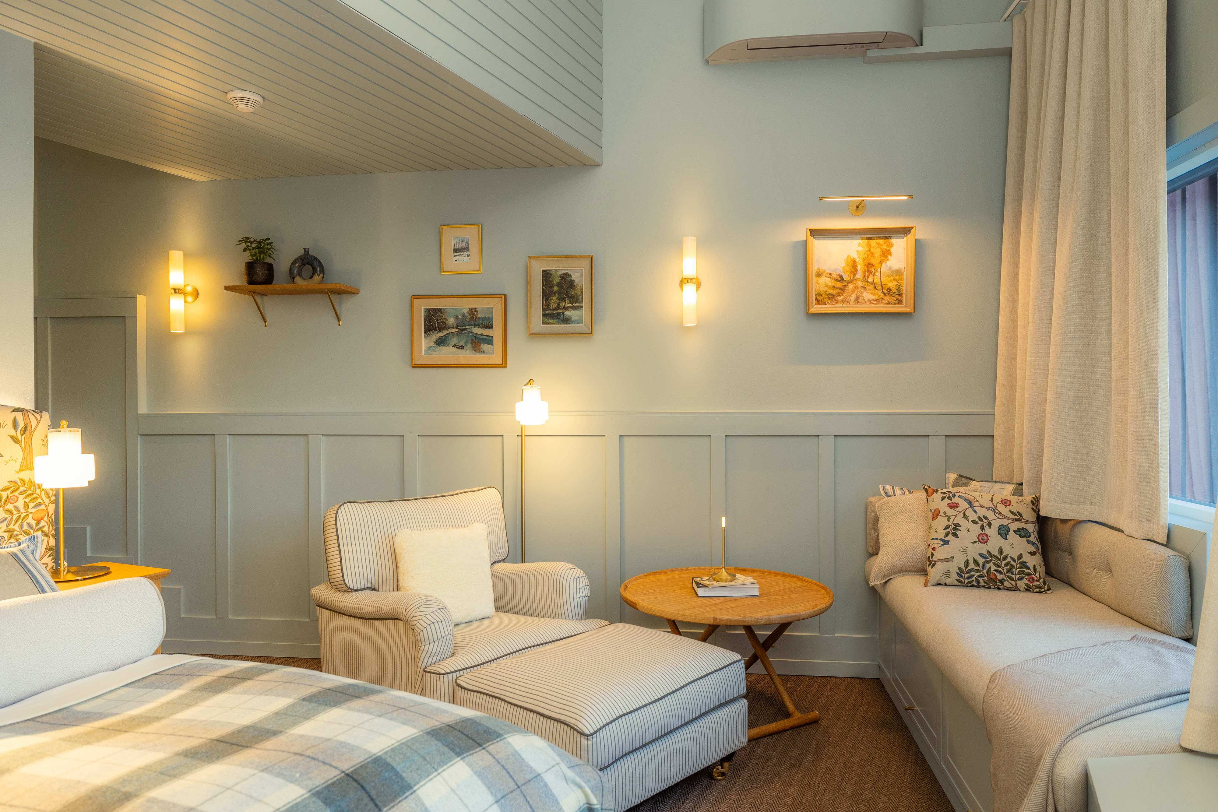 Aino River Suite Wohnbereich