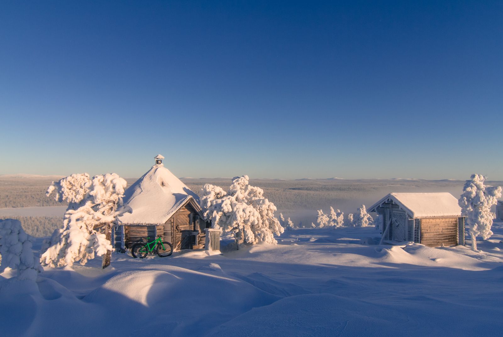 Aussicht Skiresort