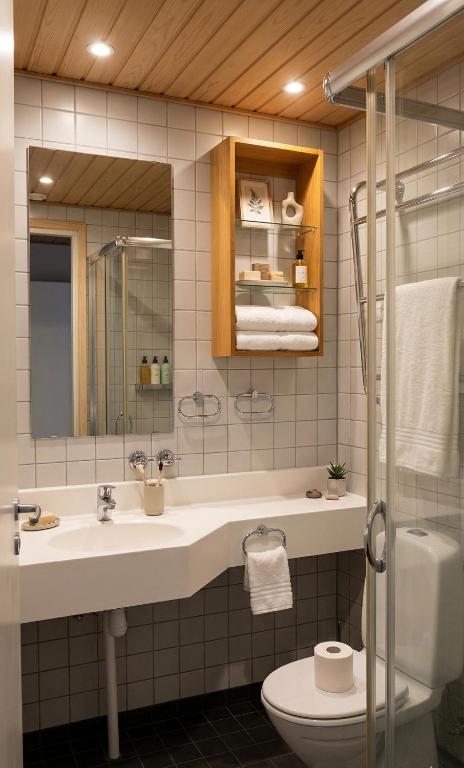 Standardzimmer Badezimmer