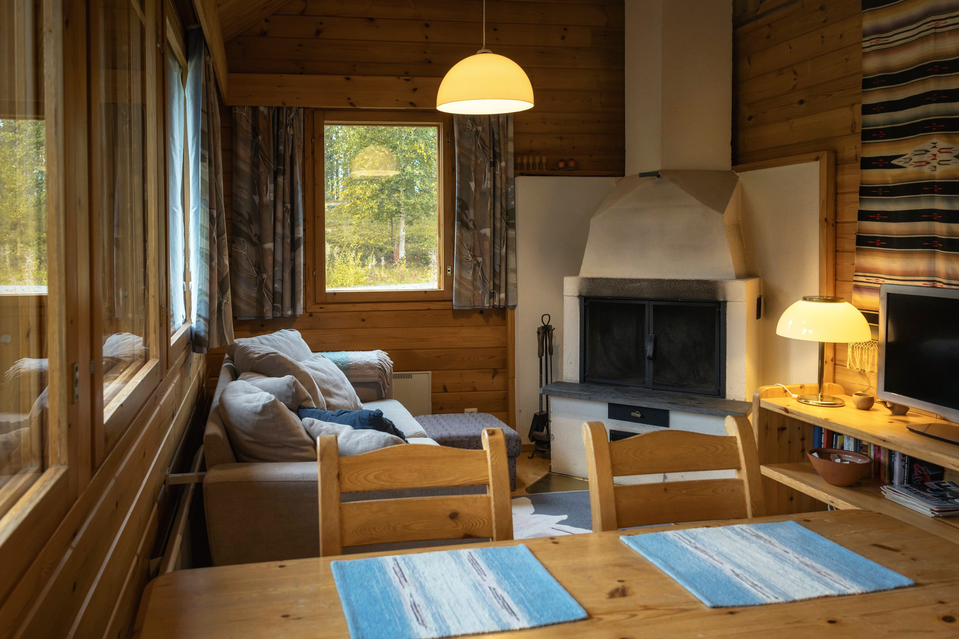 Cabin B Jeris Wohnbereich