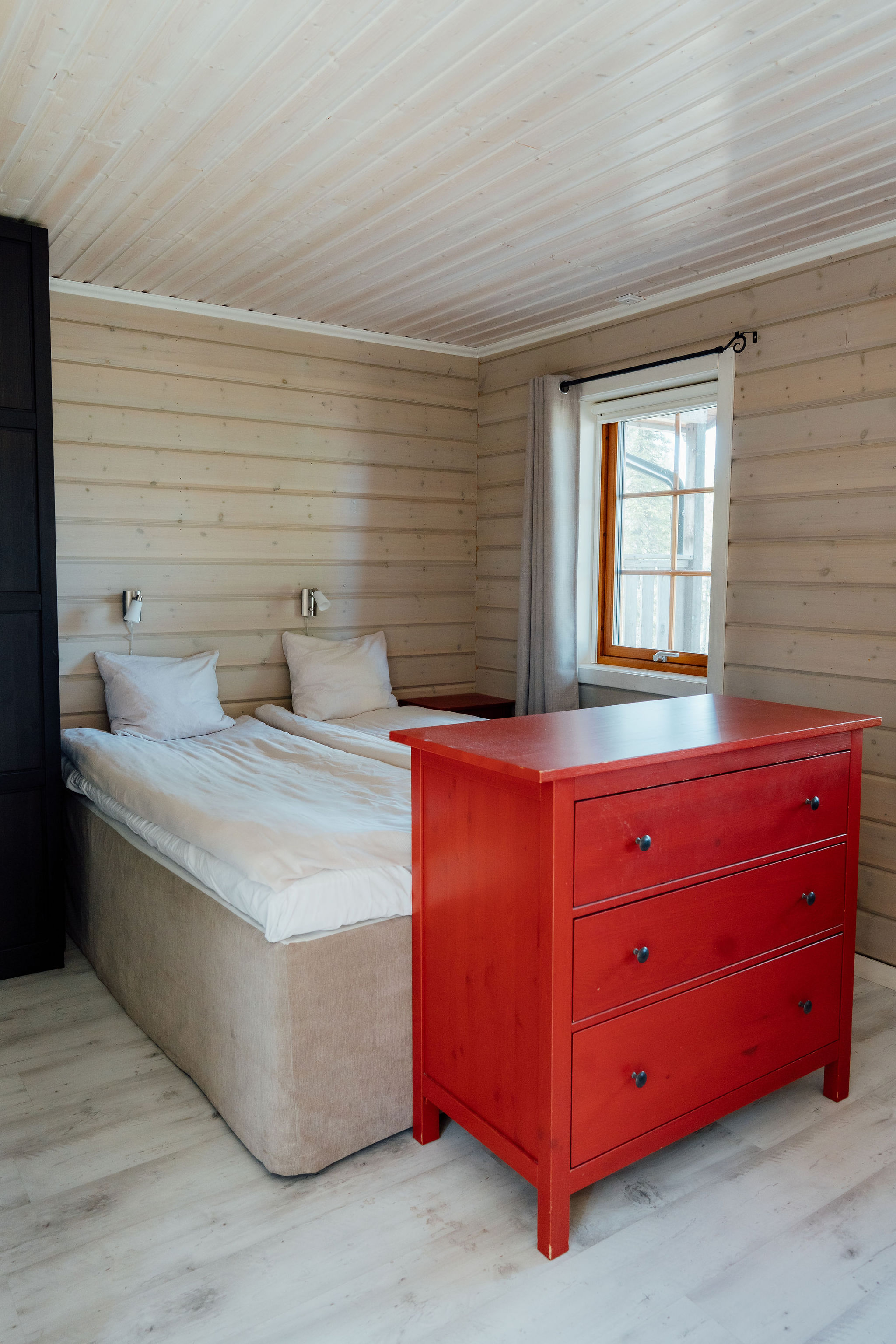 Schlafzimmer Cabin Pinetree Lodge