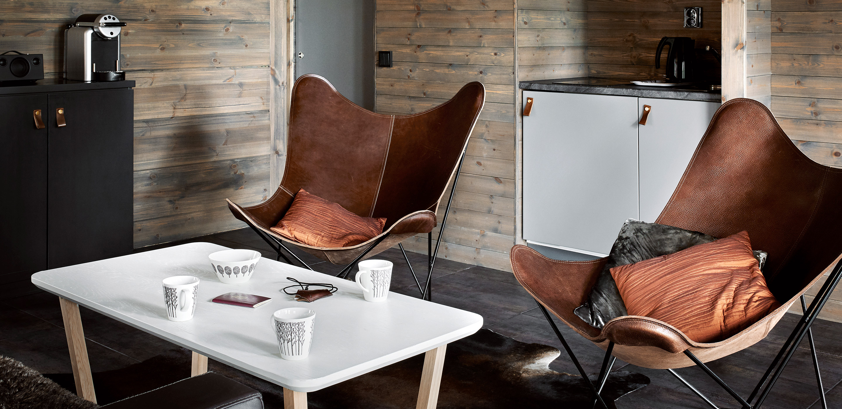 Artic Treehouse - Glasshouse-Lounge