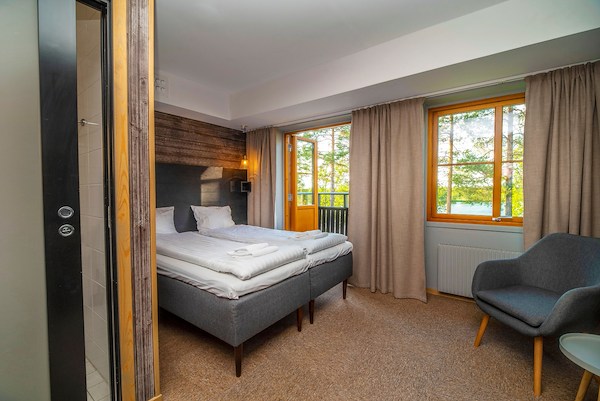 Doppelzimmer Plus Schlafzimmer Arctic River Lodge