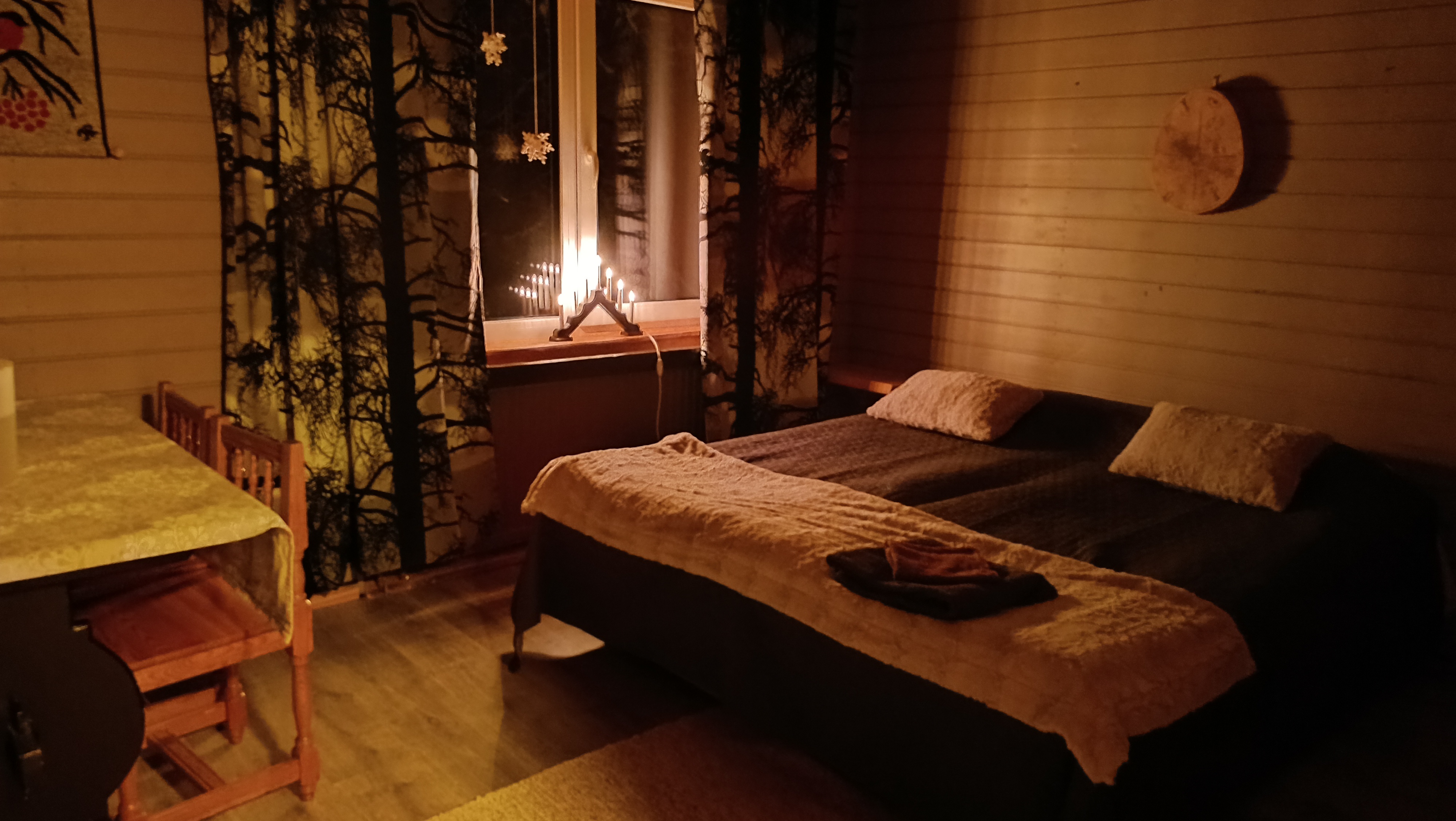 Felltrek Familienzimmer Nachts 