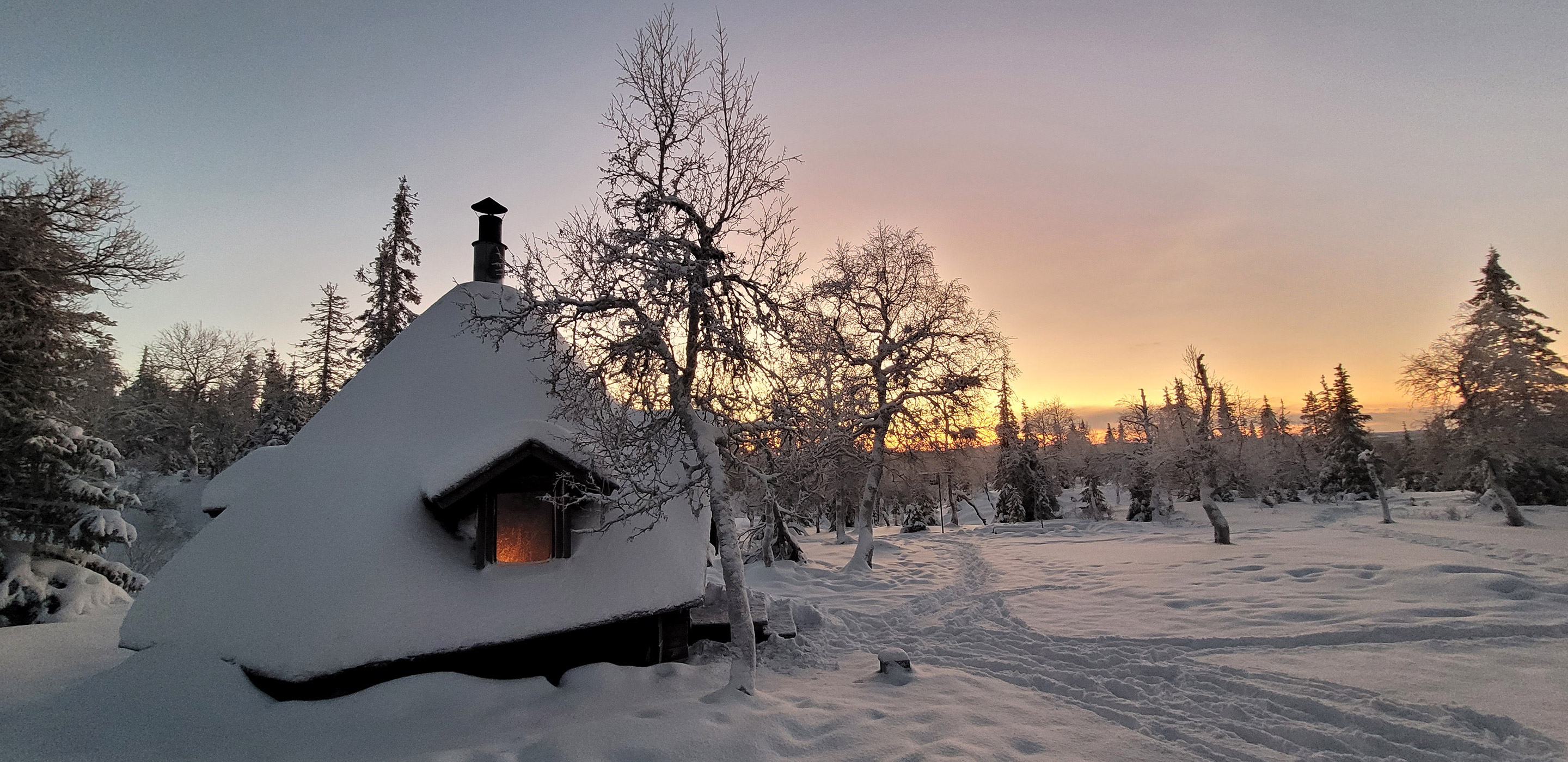 Finnland - Kota im Winter Kota im Winter, Finnland