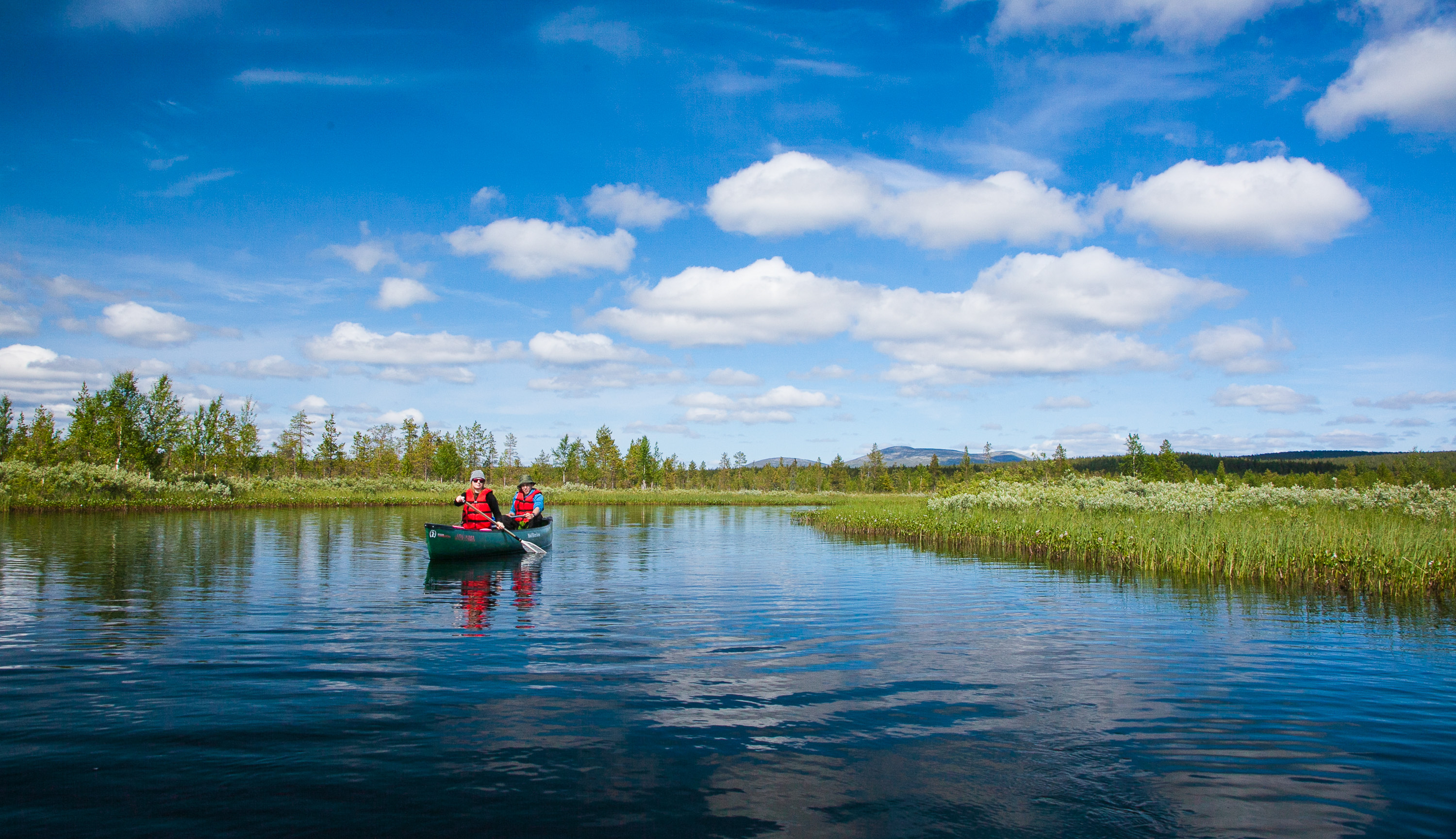 Harriniva Adventure Resort Kanufahrt