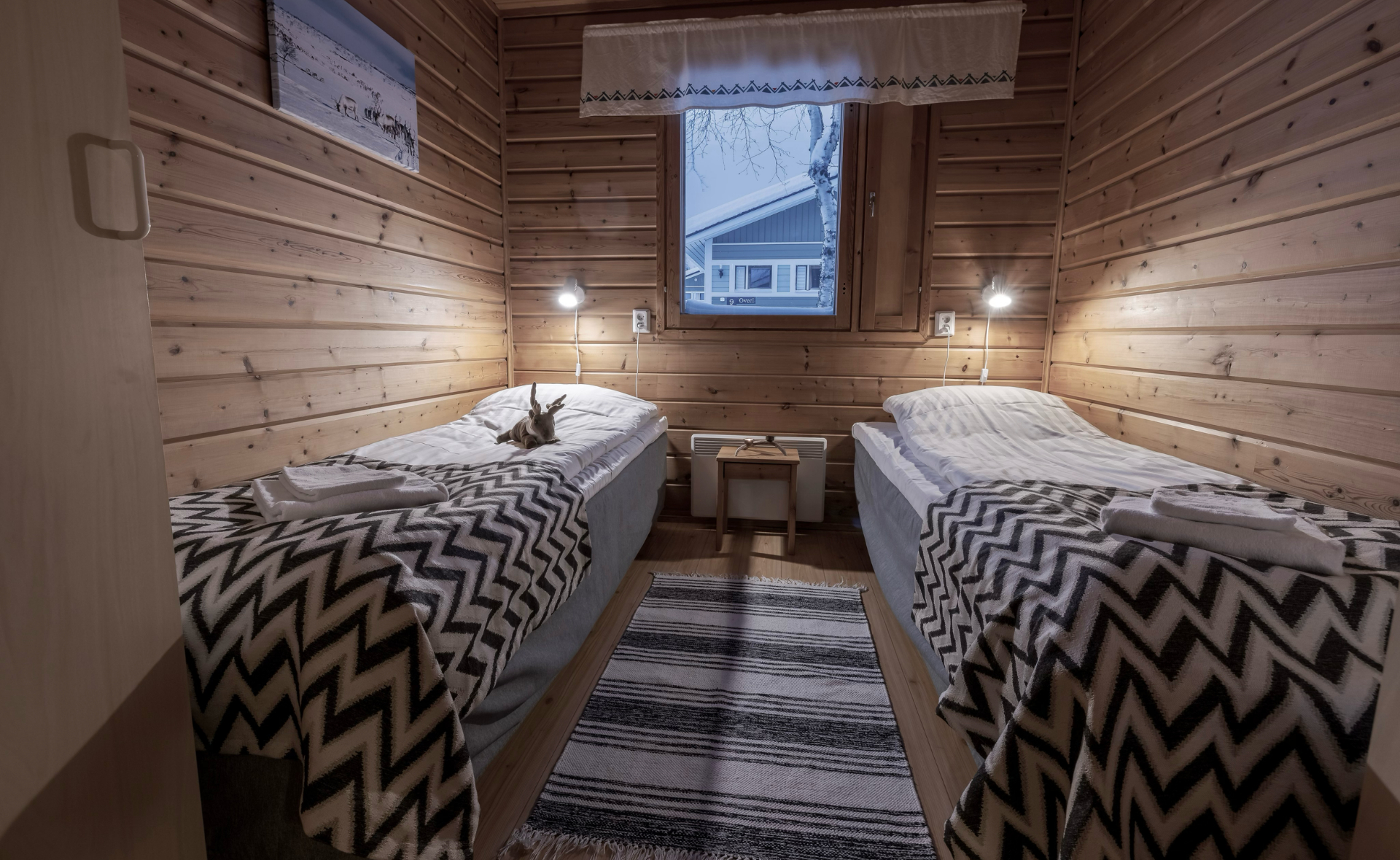 Log Cabin Valle Schlafzimmer