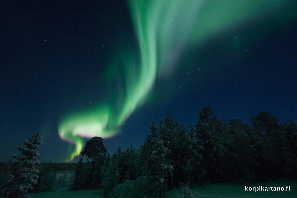 Nordlichter Korpikartano 