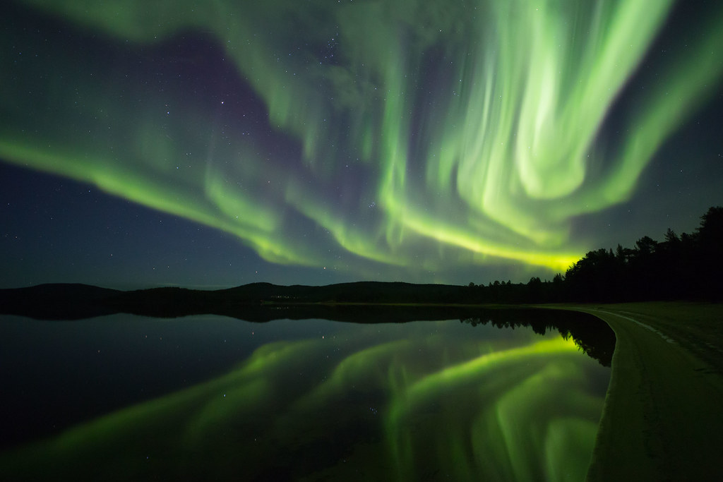 Nordlichter Korpikartano 