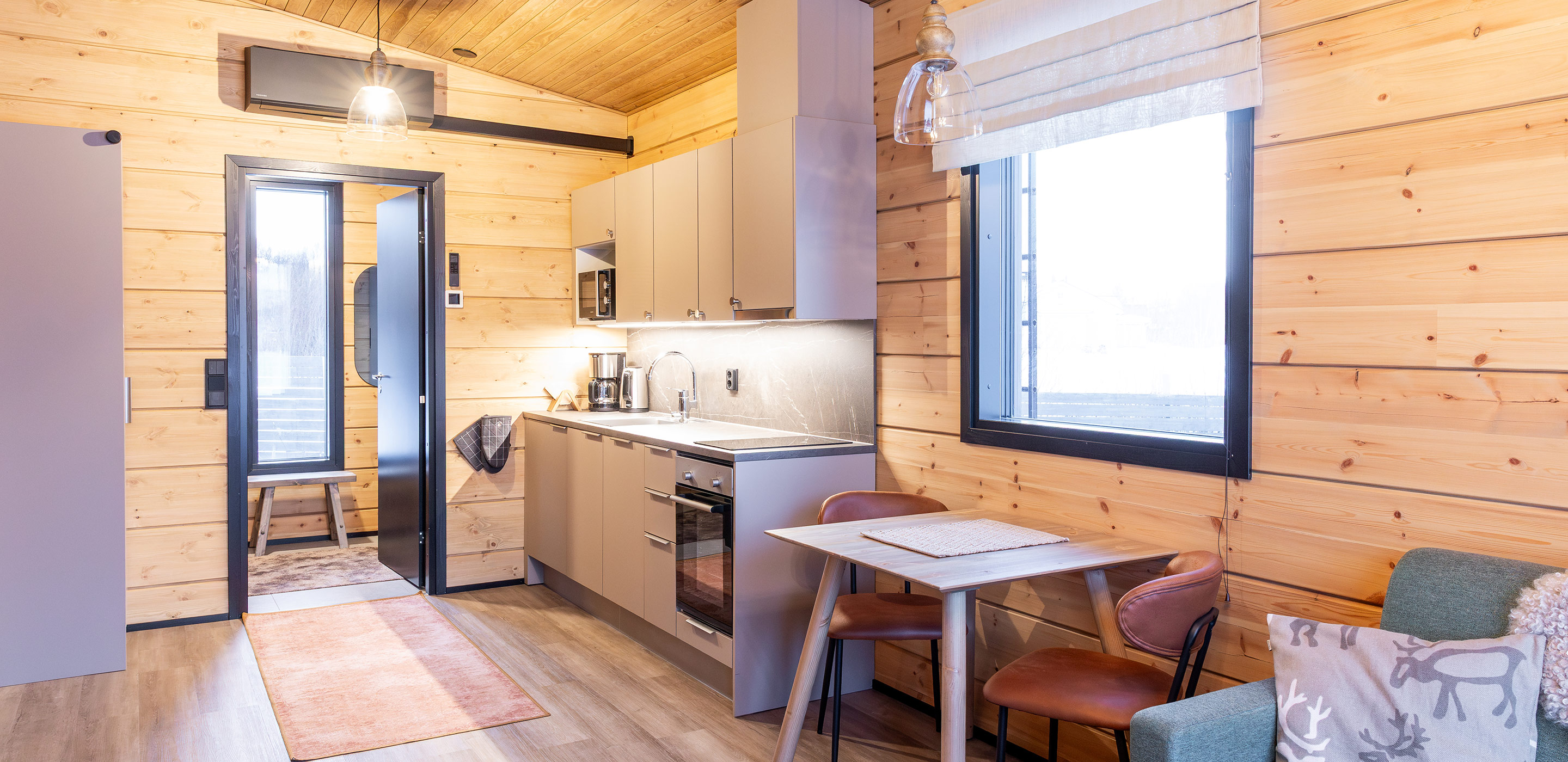 Nuorgam_Finnland_DeluxeVilla-Küche