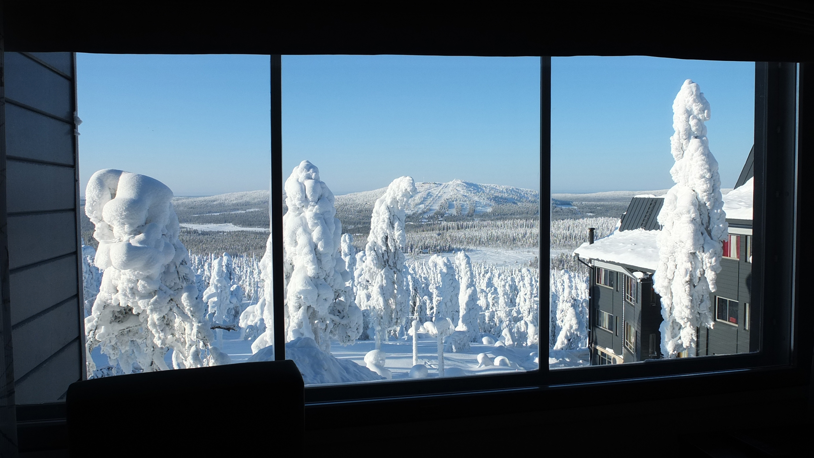 Pikku Syöte Hotel Ausblick