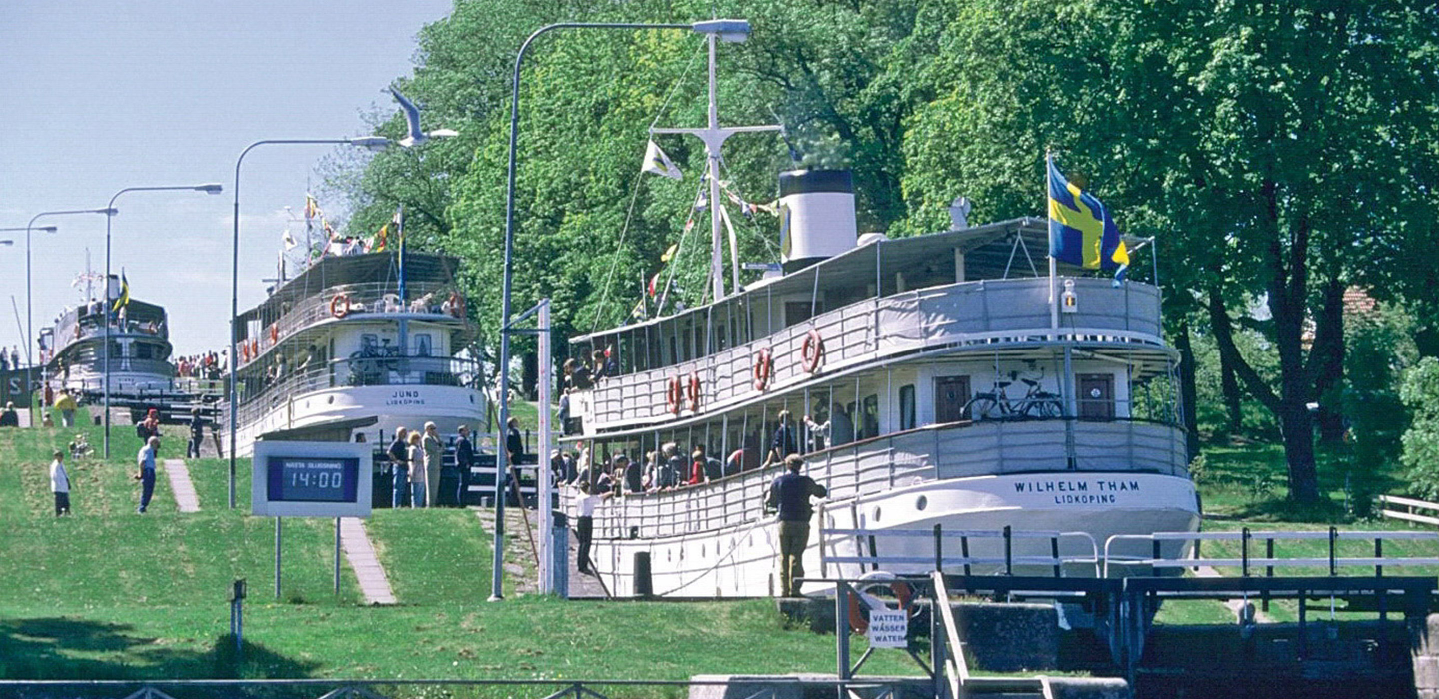 Schleusen - Göta-Kanal