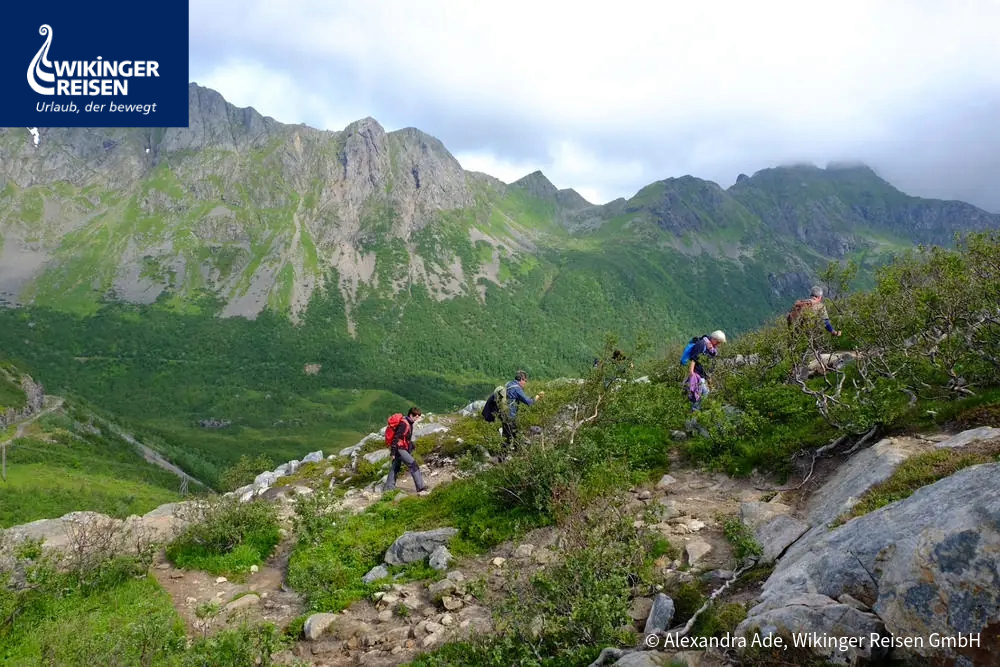 Wanderung auf dem Glomtinden