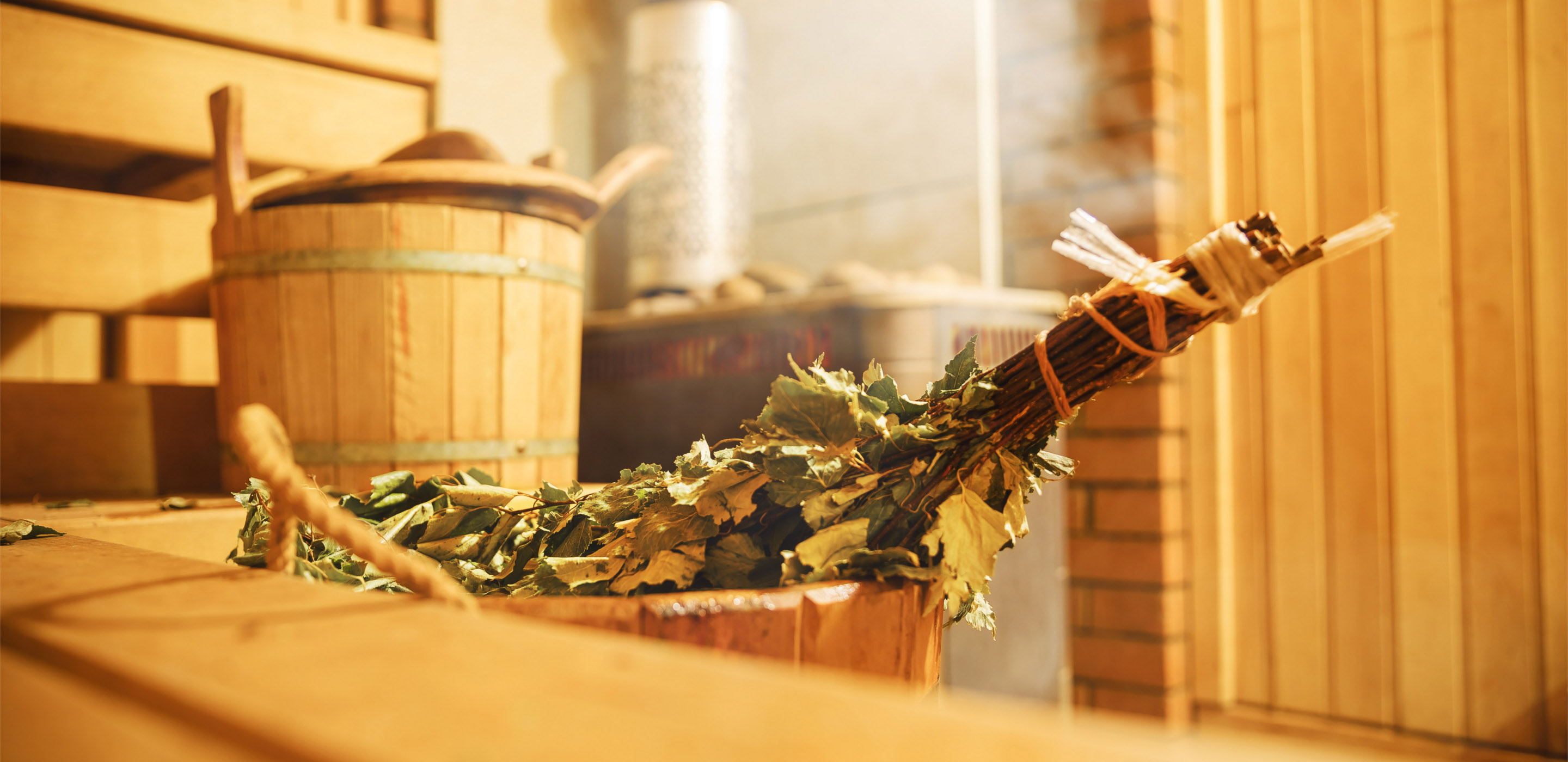 Wohltuende Wärme der Sauna