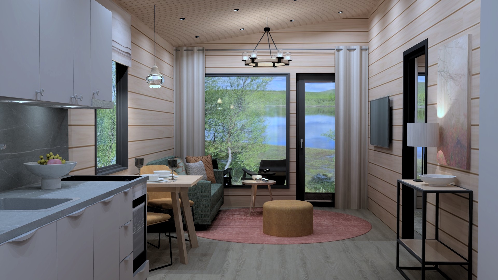 Wohnzimmer Nuorgam Nuorgam Deluxe Villa Preview Image