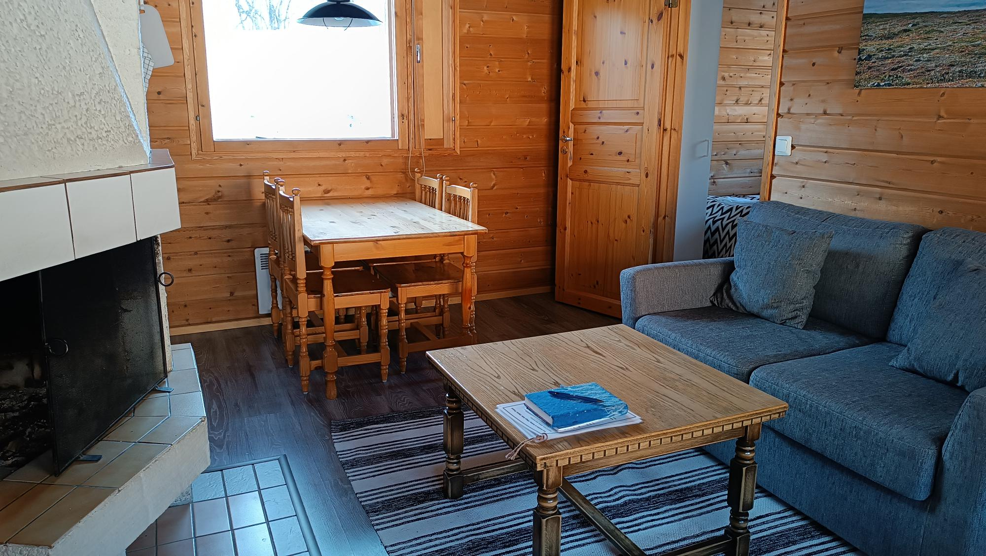 Log Cabin Valle Wohnzimer