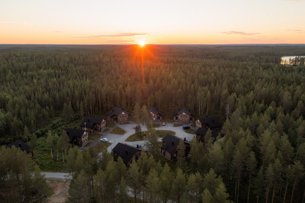Ranua Holiday Villas Dronenaufnahme