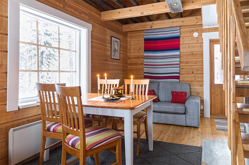 Varsta Hütte Esszimmer