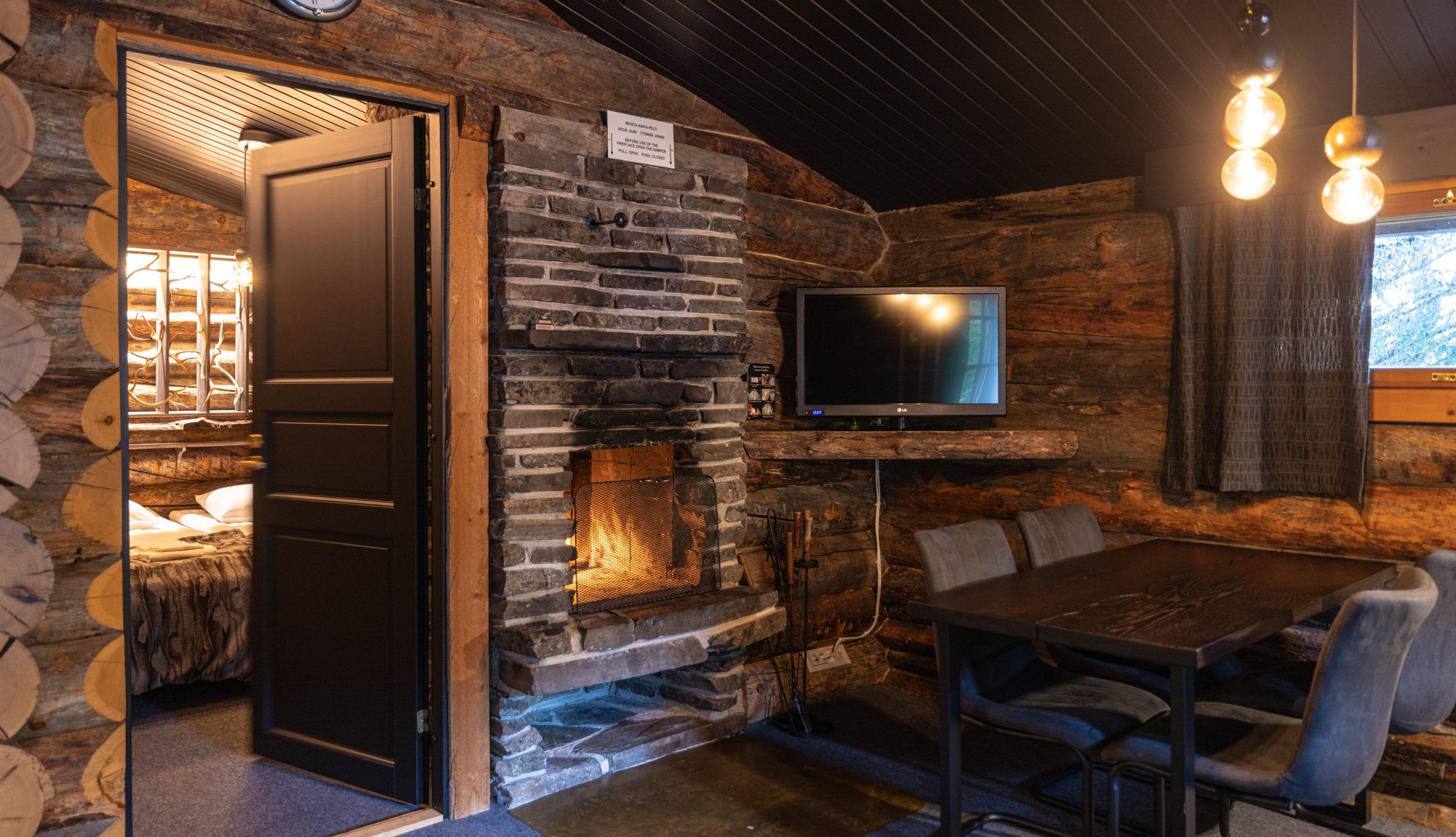 Kelo Cottage Wohnzimmer