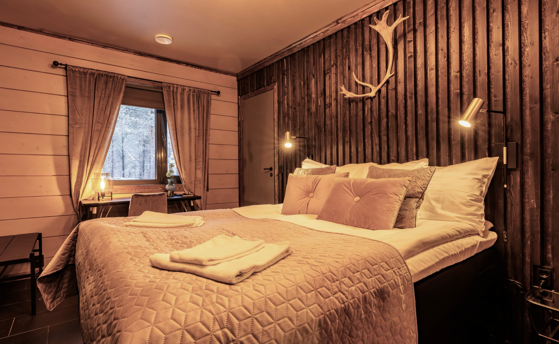 Private Luxury Cabin Valle Schlafzimmer 2