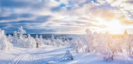 Abenstimmung in Finnland