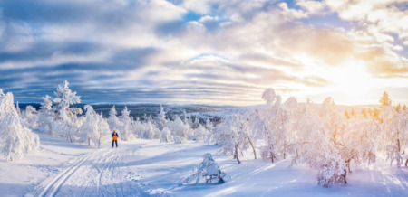 Winterurlaub in Finnland